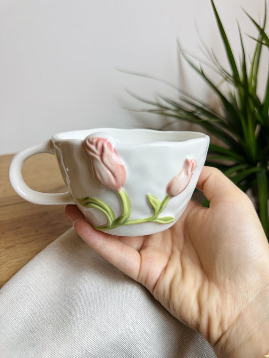 Tulpen Keramiktasse